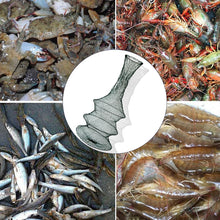 Load image into Gallery viewer, SANLIKE Fishing Net Folding Telescoping Quick-drying Nylon Mesh Fishing Basket Dip Nets Soft Protective Pocket Tackle Tool