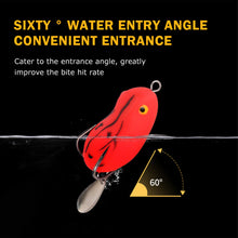 Load image into Gallery viewer, SANLIKE 6pcs Fishing Lure Soft Artificial Silicone Bait Modified Bionic Jump Frog Double Hook Thunder Frog Bait Lure Wobblers