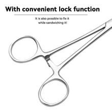 Load image into Gallery viewer, SANLIKE 16cm/18cm Stainless Steel Fishing Plier Fishing Locking Pliers Curved Tip Hook Remover Portable Fishing Tool