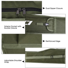 Load image into Gallery viewer, SANLIKE Foldable 1.2m Fishing Rod Bag Fishing Tackle Storage Portable Travel Shoulder Bag Tool Accessories