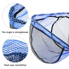 Load image into Gallery viewer, SANLIKE 1.1M Telescopic Collapsible Landing Net Fibreglass Rods Fishing Nets Retractable Rod Handles Fishing Accessories