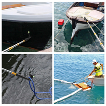 Load image into Gallery viewer, SANLIKE Telescoping Boat Hooks Adjustable Push Hook Rod with Luminous Beads Docking Elescopic Pole Boating Accessories