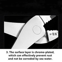 Load image into Gallery viewer, SANLIKE Stainless Steel Fishing Pliers Multifunction Pliers Fishing Pliers Non Slip Rubber Grip Fishing Tackle Tool