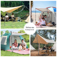 Load image into Gallery viewer, SANLIKE Retractable tent poles Adjustable tent poles Portable lightweight fibreglass tent poles for setting up camping tents