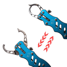 Load image into Gallery viewer, SANLIKE Fishing Lip Grip Plier Grabber Stainless Steel Controller Hand Grip Portable Fish Lip Gripper Fishing Tool Accessories