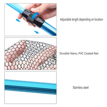 Load image into Gallery viewer, SANLIKE 180cm/220cm Fishing Net Portable Telescopic Folding Landing Handle Aluminium Alloy Pole Coated Net Fishing Accessories