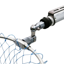 Load image into Gallery viewer, SANLIKE Aluminum Folding Joint Fishing Pole Converted into Dip Net Adapter Joints Connector