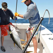 Load image into Gallery viewer, SANLIKE Carbon Fiber Fishing Gaff S316 Stainless Steel Hook Non-slip Handle