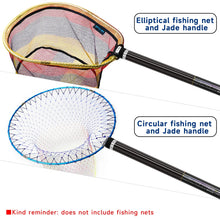 Load image into Gallery viewer, SANLIKE 5m Telescopic Fishing Landing Net Carbon Fibre Rod Portable Handle Fishing Tackle Equipment Accessories
