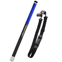 Load image into Gallery viewer, SANLIKE 5m 6m Blue Black Folding Telescopic Fibreglass Freshwater Saltwater Fishing Landing Net Rod Portable Fishing Tools