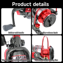 Load image into Gallery viewer, <p><span data-mce-fragment="1">SANLIKE Spinning Reels 5.2:1 Gear Ratio 13+1 BB Aluminium Alloy Spool Rubber Grip Fishing Reel For Saltwater Fishing Accessories</span></p> <p> </p>