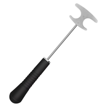 Load image into Gallery viewer, SANLIKE 39cm stainless steel shrimp bait shovel EVA non-slip handle easy to carry bait shovel fishing tool accessories