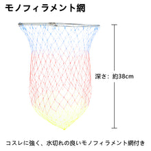 Load image into Gallery viewer, SANLIKE Fishing Net 1/2 inch 12mm Folding Header Combination Aluminium Alloy Folding Extension Frame Nylon Dip Net Fishing Tools