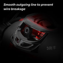 Load image into Gallery viewer, SANLIKE Baitcasting Reel Right Left Hand Light Weight Gear Ratio 7.1:2 Max Drag 8KG High-speed Fishing Reel Tackle