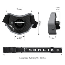 Load image into Gallery viewer, SANLIKE Fishing Top Waist Protection Fishing Boat Waist Belt Rod Belly Top Outdoor Adjustable Waist Fish Pole