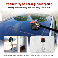 Load image into Gallery viewer, SANLIKE Suction Cup High Strength D-Shaped Buckle Strong And Durable Wear-Resistant Tents Securing Hook accessories