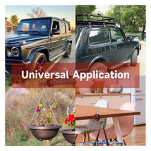 Load image into Gallery viewer, SANLIKE 2pcs Nickel-Plated Lron Knob Clamp On The Car Roof Frame And Twist Tightly Non-Slip Mat Tent Outdoor Camping Tools