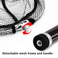 Load image into Gallery viewer, SANLIKE 5M/6M Fishing Net Retractable Fishing Rod Portable Carbon Fibre Rod Retractable Handle Rod Fishing Net Fishing Tools