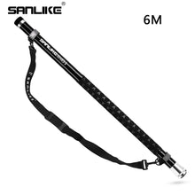 Load image into Gallery viewer, SANLIKE Fishing Net 5m 6m Carbon Long Handle Telescopic Portable Landing Pole Compact Belt Fishing Rod Equipment Accessories