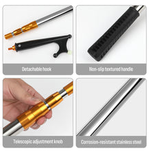 Load image into Gallery viewer, SANLIKE Boat Hooks for Docking Extension Pole Hook Telescopic Boat Pole with Luminous Bead Lightweight Floating