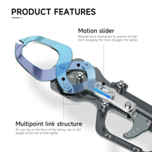 Load image into Gallery viewer, SANLIKE Fishing Lip Gripper Controller With Weighing Stainless Steel Fishing Grip Clip Catcher Pliers Fish Tackle Accessories