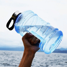Load image into Gallery viewer, SANLIKE 2.2L Blue Large Capacity Water Bottle for Outdoor Sports Fitness Camping Running Sports Hiking Camping Accessories
