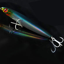 Load image into Gallery viewer, SANLIKE 10g 8cm Pencil Sinker Quad Reinforced Blood Groove Hooks Bass Fishing Tackle Lure Saltwater Lure Bait Lures