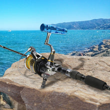 Load image into Gallery viewer, SANLIKE Fishing Reel Handle Holder Protect Reel Stand for Shimao & Daiwa Reel Aluminium Fishing Tackle Saltwater Fishing