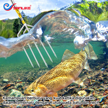 Load image into Gallery viewer, SANLIKE Stainless Steel Fishing Gaff 5 Claws  Multi-function Prong Harpoon Head Sharp Barbed Fishing Spear Hook Tools