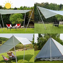 Load image into Gallery viewer, SANLIKE 2 Sets Tent Poles Waterproof Adjustable Tent Poles Easy To Assemble Awning Poles For Camping Tents Outdoor Accessories