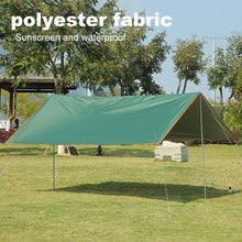 Load image into Gallery viewer, SANLIKE Waterproof UV Sun Shelter Shade Sail Canopy Mat Rain Sunshade for Outdoor Camping Beach Canopies Camping Tent Tools