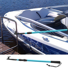 Load image into Gallery viewer, SANLIKE 2M/3.6M Boat Hooks Aluminum Tube Telescopic Adjustable Pole Floating Durable Rust-Resistant Push Pole Boats Accessory