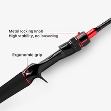 Load image into Gallery viewer, SANLIKE Casting Spinning Fishing Rods 1.8/2.1/2.4m Ultralight Carbon Fibre Fishing Rods Saltwater Freshwater Tools Accessories