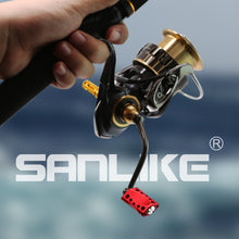 Load image into Gallery viewer, SANLIKE High-strength Aviation Aluminum Corrosion-resistant Reel Handle for Daiwa Special Spinning Reels Bait Reel Handle Replacement