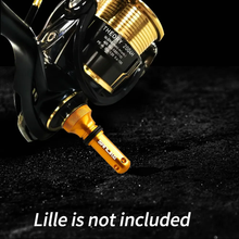 Load image into Gallery viewer, SANLIKE Aluminium Fishing Reel Handle Protection Bracket Corrosion Resistant For Shimao and Daiwa Reels Fishing Accessories