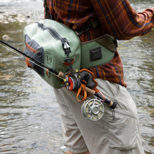 Load image into Gallery viewer, SANLIKE Fly Fishing Tippet Head Gate Dry Fly Fishing Holder Spool Gear for Fly Line Leader Organizer Attach to Fishing Vest
