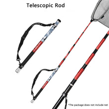 Load image into Gallery viewer, SANLIKE Fishing Net Telescoping Foldable Landing Handle Folding Frame Pole for Carp Fishing Tackle Catching Releasing