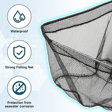 Load image into Gallery viewer, SANLIKE Fishing Net Aluminium Tube Handle Pole Portable Retractable Folding Landing Mesh Rod Fishing Tool Accessories