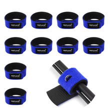 Load image into Gallery viewer, SANLIKE 10pcs Fishing Rod Tie Holders Straps Belts Suspenders Fastener Elastic Bandage Fishing Accessories Tackle Tools