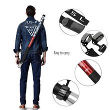 Load image into Gallery viewer, SANLIKE 7m 8m Portable Fishing Net Telescopic Carbon Fiber Rod Fishing Dip Net Handle Gray Camouflage Fishing Dip Net Pole Set