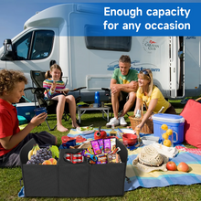 Load image into Gallery viewer, SANLIKE Outdoor Storage Bag Oxford Cloth Foldable Waterproof Camping Storage Bag Large Capacity Multifunctional Storage Box