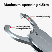 Load image into Gallery viewer, SANLIKE Fishing Lip Grip Portable With Electronic Scale Fishing Gripper 360° Rotatable Fishing Grabber Tool Tackle Accessories