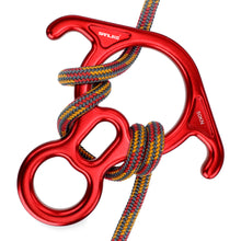 Load image into Gallery viewer, SANLIKE Climbing Keychain Shape Hook Buckle Clip Travelling Easy Carrying Durable Safety Carabiner Outdoor Climbing Equipment