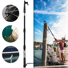 Load image into Gallery viewer, SANLIKE Boat Hooks for Docking Telescoping Pole Hook Telescopic Boat Pole With Luminous BeadLight Weight Floating Boat Part
