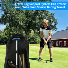 Load image into Gallery viewer, SANLIKE Adjustable Stretch Golf Club Travel Support 54Inch Aluminum Alloy Supplies Accessories Protect Shocks Clubs