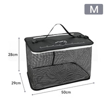 Load image into Gallery viewer, SANLIKE Floating Fish Protection Driving to the Sea Fishing Basket Sea Fishing Rock Fishing Fish Protection Hanging Glue Quick Drying Portable Nylon Thread Weaving Fish Cage