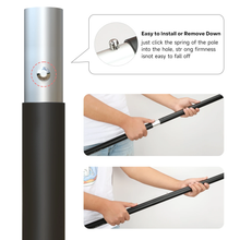 Load image into Gallery viewer, SANLIKE Tent Pole Tarp Tent Aluminum Pole Sets of 2 Foldable Outdoor Camping Equipment Awning Rod Accessories
