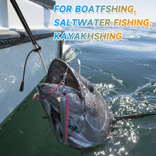Load image into Gallery viewer, SANLIKE Carbon Fiber Fishing Gaff S316 Stainless Steel Hook Non-slip Handle