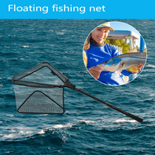 Load image into Gallery viewer, SANLIKE Fishing Landing Net Collapsible Retractable Portable Fish Friendly Triangle Design Nylon Mesh Aluminium Alloy Pole