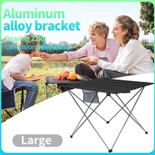 Load image into Gallery viewer, SANLIKE Portable Foldable Table Camping Outdoor Furniture Computer Bed Tables Picnic Aluminium Alloy Ultra Light Folding Desk